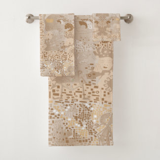 Bathroom set Klimpt Inspired Rave man Pattern