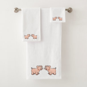 Bathroom Towel Pig