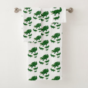 Bathroom Towel Sets Alligators