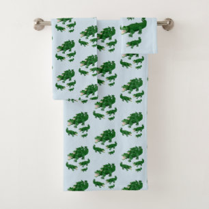 Bathroom Towel Sets Alligators