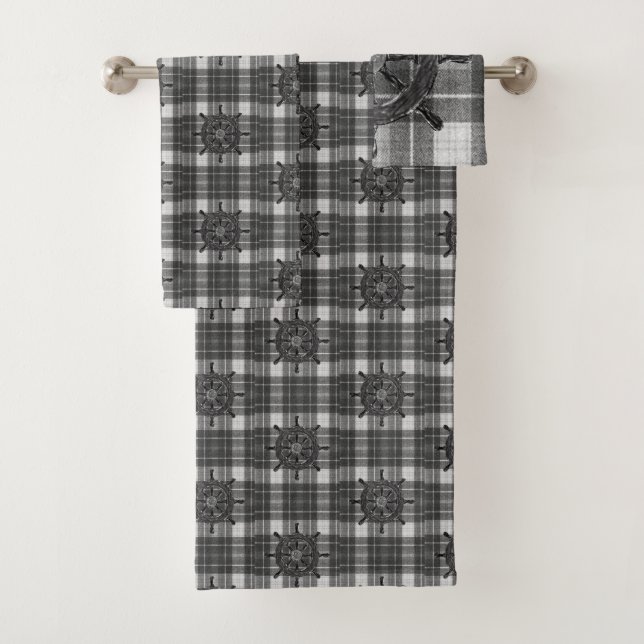 Bathroom Towel Sets Anchor (Insitu)