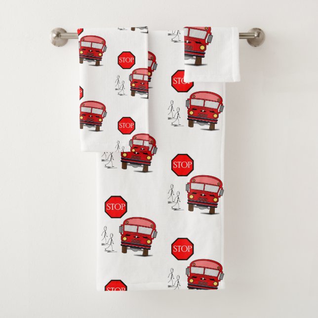 Bathroom Towel Sets Bus (Insitu)