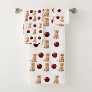 Bathroom Towel Sets Cats