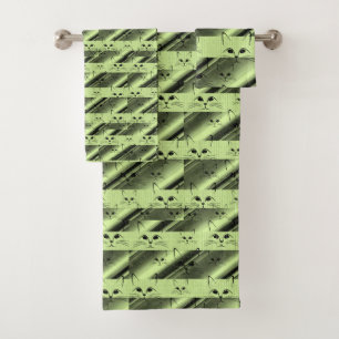 Bathroom Towel Sets Cats
