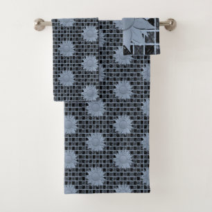 Bathroom Towel Sets Checkers