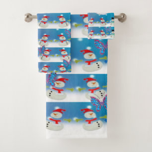 Bathroom Towel Sets Christmas