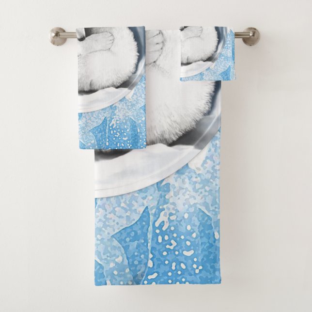 Bathroom Towel Sets Christmas (Insitu)