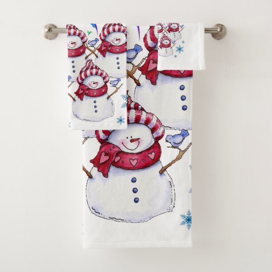 Bathroom Towel Sets Christmas