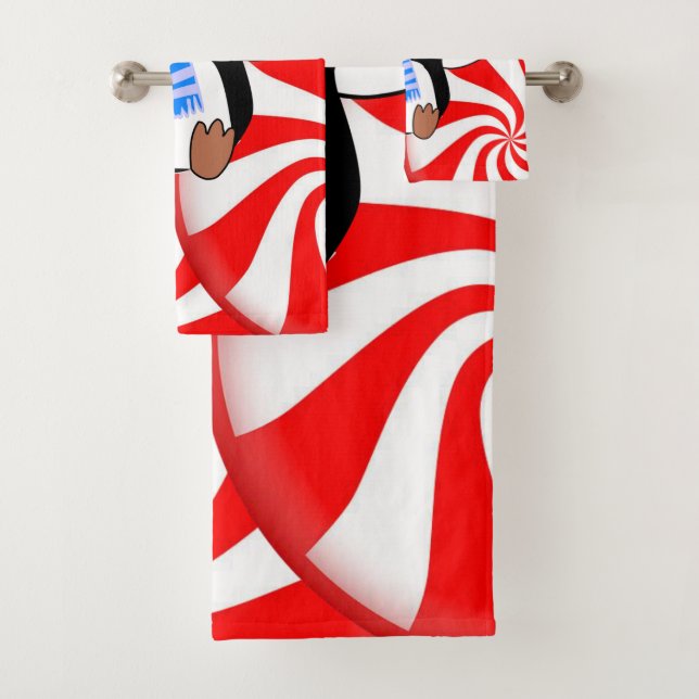 Bathroom Towel Sets Christmas (Insitu)