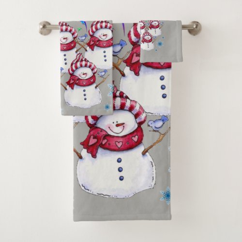 Bathroom Towel Sets Christmas