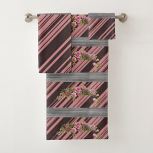 Bathroom Towel Sets Floral