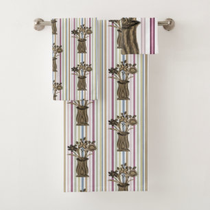 Bathroom Towel Sets Floral