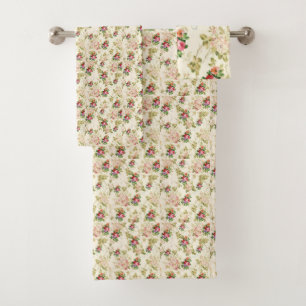 Bathroom Towel Sets Floral