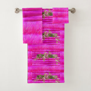 Bathroom Towel Sets Floral