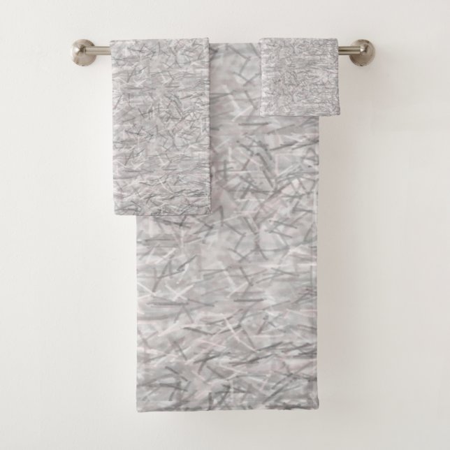 Bathroom Towel Sets Gray (Insitu)