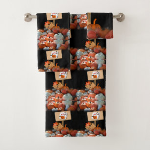 Bathroom Towel Sets Halloween