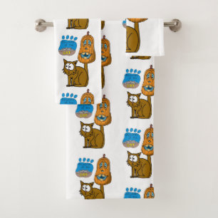 Bathroom Towel Sets Halloween