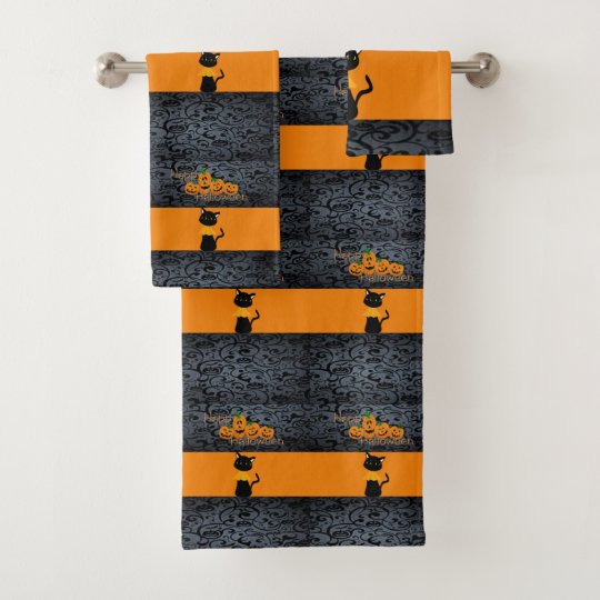 Bathroom Towel Sets Halloween