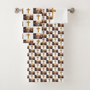 Bathroom Towel Sets Jesus