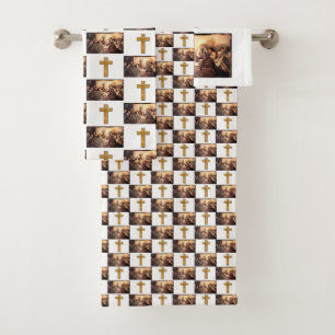 Bathroom Towel Sets Jesus