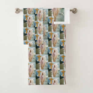 Bathroom Towel Sets Jesus