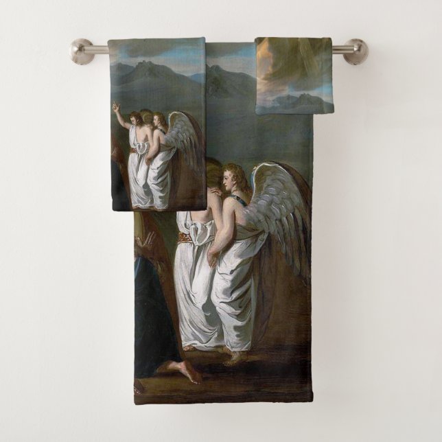 Bathroom Towel Sets Jesus (Insitu)