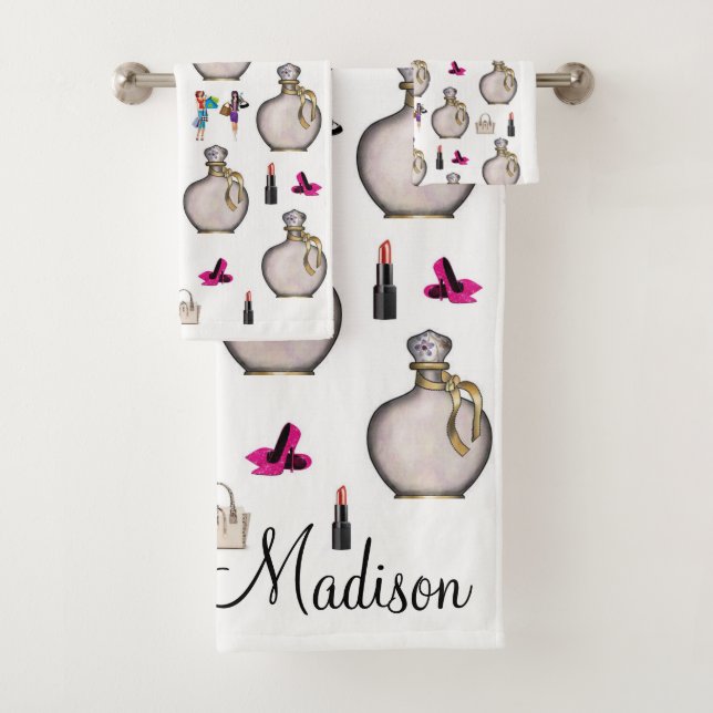 Bathroom Towel Sets Perfume (Insitu)