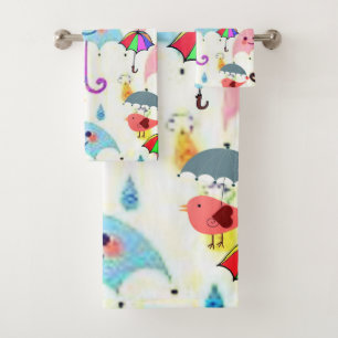 Bathroom Towel Sets Rain