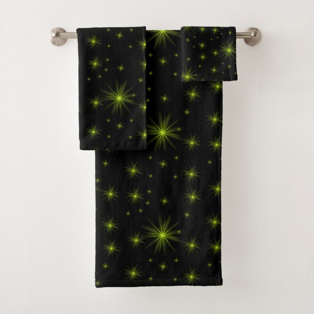 Bathroom Towel Sets Stars (Insitu)
