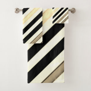 Bathroom Towel Sets Stripes