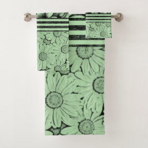 Bathroom Towel Sets Sunflowers