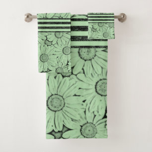 Bathroom Towel Sets Sunflowers