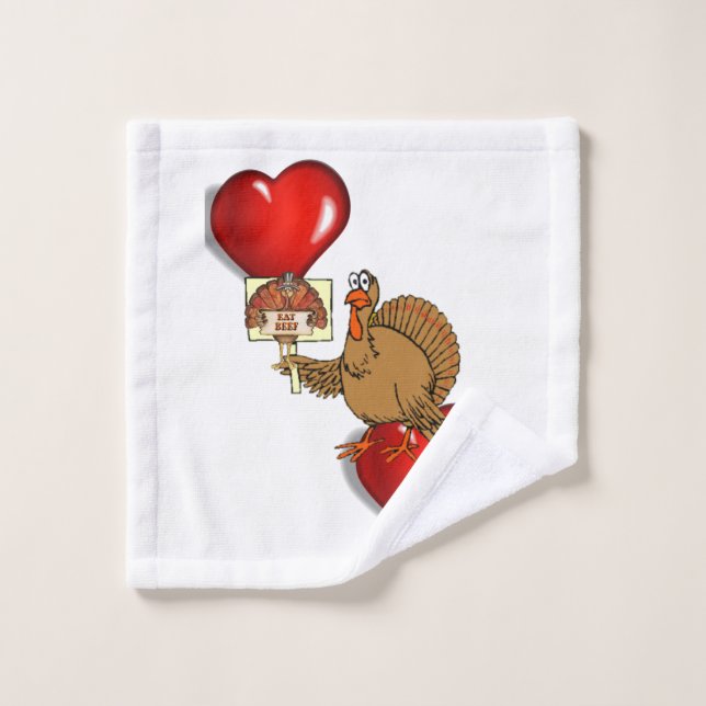Bathroom Towel Sets Thanksgiving (Wash Cloth)