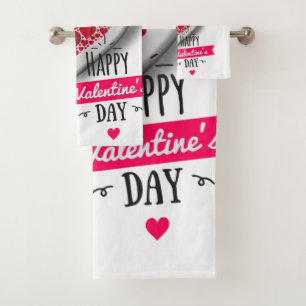 Bathroom Towel Sets Valentine's Day