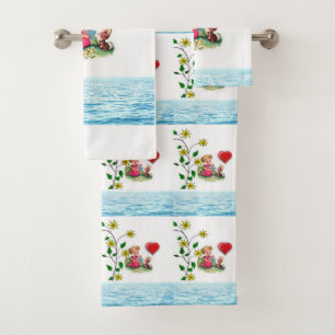 Bathroom Towel Sets Valentine's Day