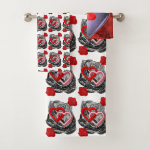 Bathroom Towel Sets Valentine's Day