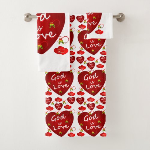 Bathroom Towel Sets Valentines Day