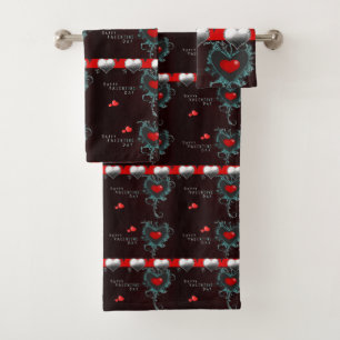 Bathroom Towel Sets Valentine's Day