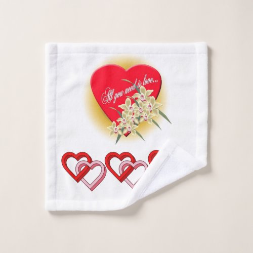 Bathroom Towel Sets Valentines Day