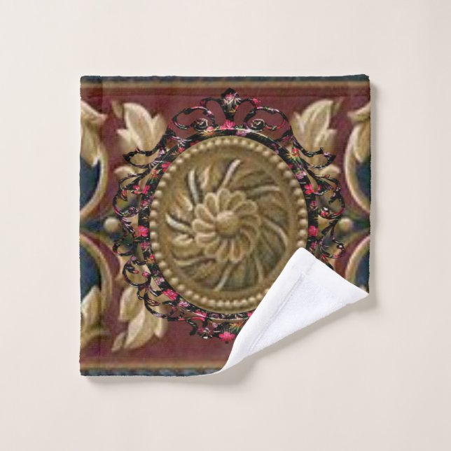 Bathroom Towel Sets Vintage (Wash Cloth)