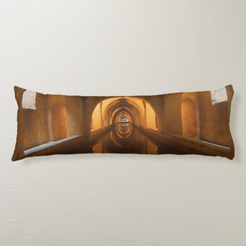 Baths of the Alcazar in Seville 1 travel wall  Body Pillow