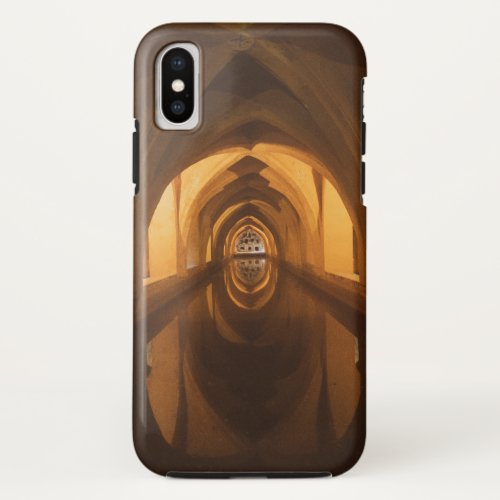 Baths of the Alcazar in Seville 1 travel wall  iPhone X Case