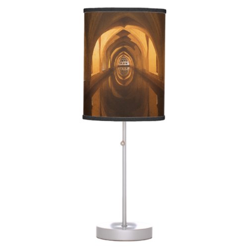 Baths of the Alcazar in Seville 1 travel wall  Table Lamp