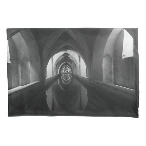 Baths of the Alcazar in Seville 2 travel wall  Pillow Case