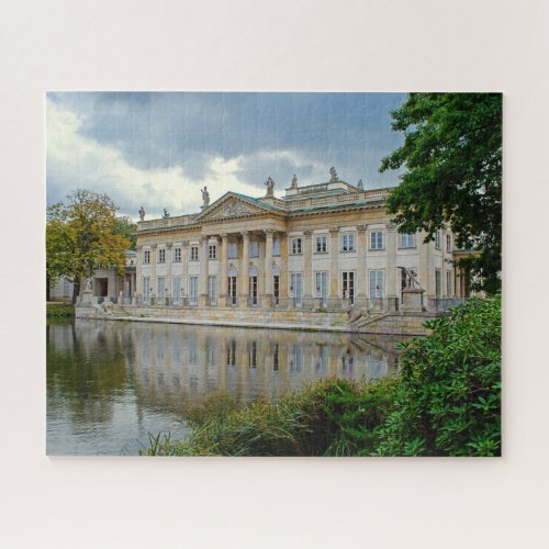 Baths Palace Warsaw Poland Jigsaw Puzzle