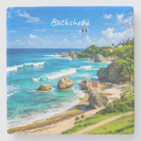 Bathsheba, Barbados - Tropical Beach Coast