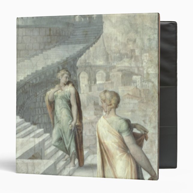 Bathsheba Visiting David, c.1553 Binder (Front/Inside)