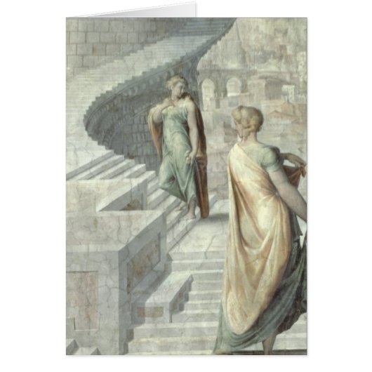 Bathsheba Visiting David, c.1553 Cards (Front)