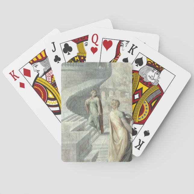 Bathsheba Visiting David, c.1553 Poker Cards (Back)