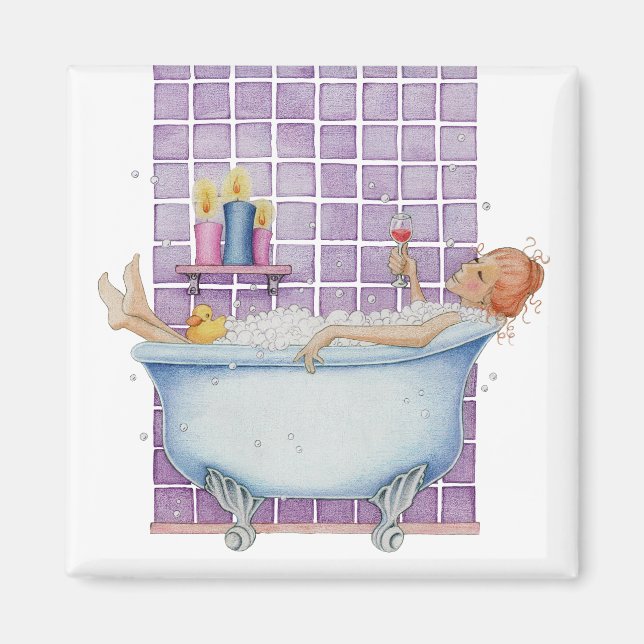 Bathtub Joy Magnet (Front)